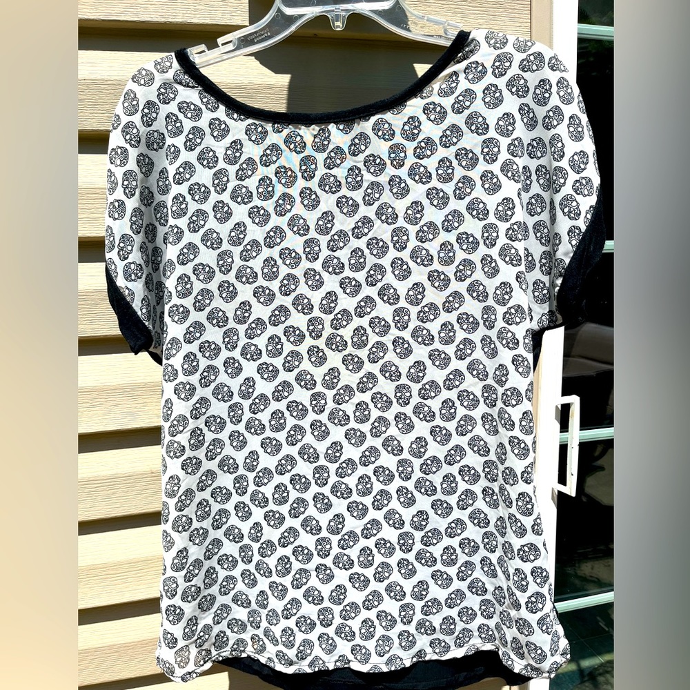 Sheer Sugar Skull Top